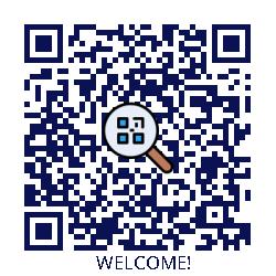 Демонстрационный QR-код WELCOME для знакомства с ботом